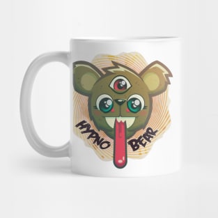 Psychedelic Hypno Bear Mug